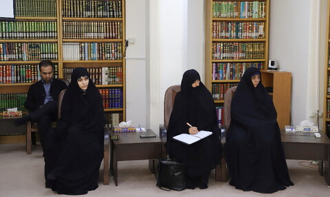 تصاویر/ دیدار اعضای ستاد راهبری عفاف و حجاب با آیت الله اعرافی