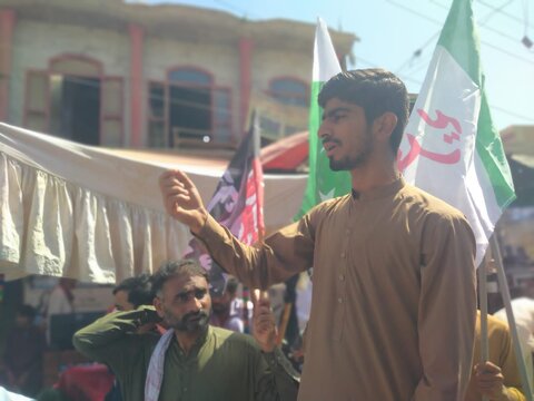 میہڑ میں فلسطینی مسلمانوں سے اظہار یکجہتی کے لئے القدس ریلی کا انعقاد