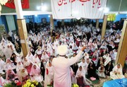 تصاویر/ جشن افطار دختران دانش آموز روزه اولی در ماهدشت