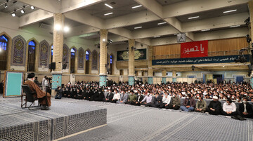 صوت کامل بیانات رهبر معظم انقلاب در دیدار رمضانی دانشجویان