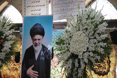 تصاویر / مراسم بزرگداشت عالم ربانی مرحوم قوامی فیشانی در قزوین