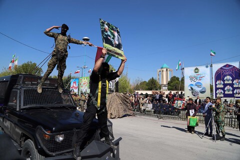 تصاویر / رژه نیروهای مسلح در همدان
