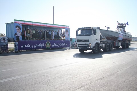 رژه ارتش در بوشهر