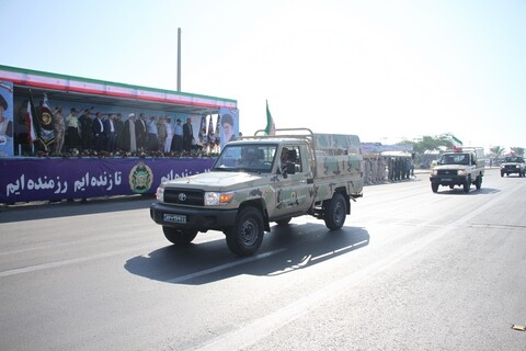 رژه ارتش در بوشهر