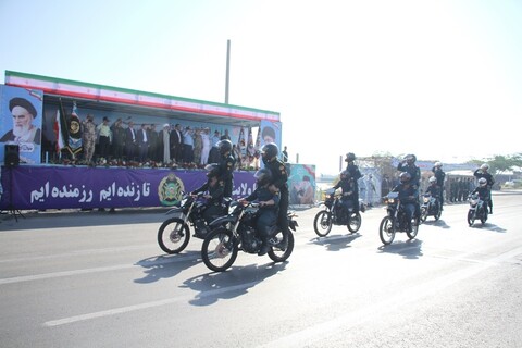 رژه ارتش در بوشهر