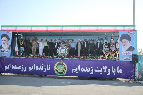 رژه ارتش در بوشهر