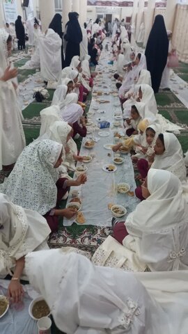 تصاویر/ جشن دختران  روزه اولی در  شهرستان میناب