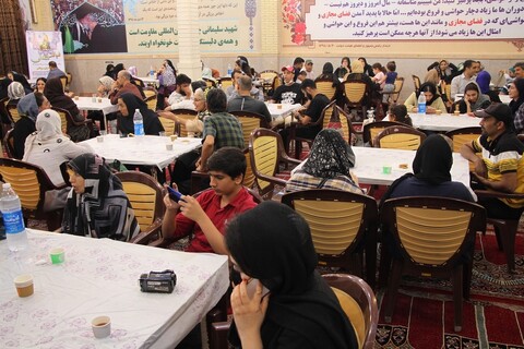 تصاویر/ ضیافت افطاری معلولین با امام جمعه بوشهر