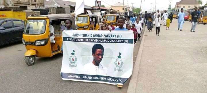 راهپیمایی مردم نیجریه در ایالت آداماوا +تصاویر