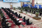 تصاویر/ محفل انس با قرآن دانش آموزان خواهر بوشهری