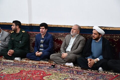 تصاویر/ حضور امام جمعه شهرستان خوی در مسجد جامع شهر ایواوغلی