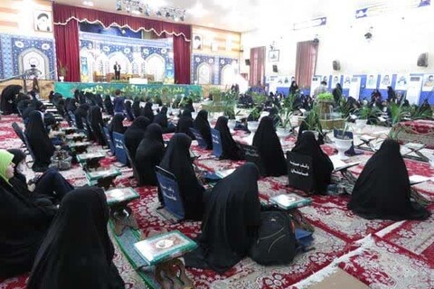 محفل انس با قرآن دانش آموزان خواهر بوشهری