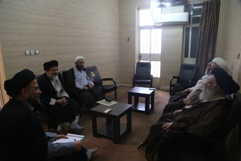 تصاویر/ برگزاری جلسه شورای مشورتی و پشتیبانی حوزه علمیه خوزستان