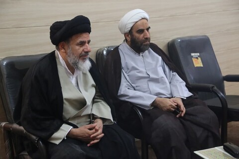 تصاویر/ برگزاری جلسه شورای مشورتی و پشتیبانی حوزه علمیه خوزستان