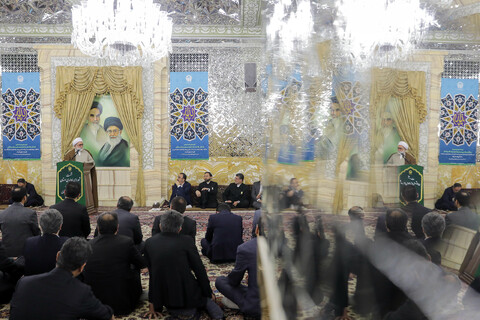 تصاویر/ دیدار مدیران اجرایی استان با تولیت آستان قدس رضوی
