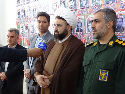 تصاویر/ مراسم دومین سالگرد شهادت سردار شهید محمد حجازی در چهاربرج