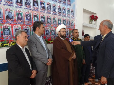 تصاویر/ مراسم دومین سالگرد شهادت سردار شهید محمد حجازی در چهاربرج