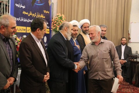 تصاویر/ مرامس اختتامیه بیستمین دوره مسابقات قرآنی داش مسجد ارومیه