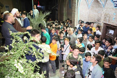 تصاویر/ برنامه "شبی در بهشت" در مدرسه علمیه مروی تهران