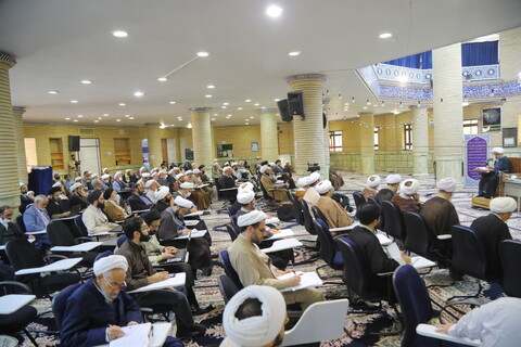 تصاویر / درس فقه بیمه آیت الله فاضل لنکرانی در ماه مبارک رمضان