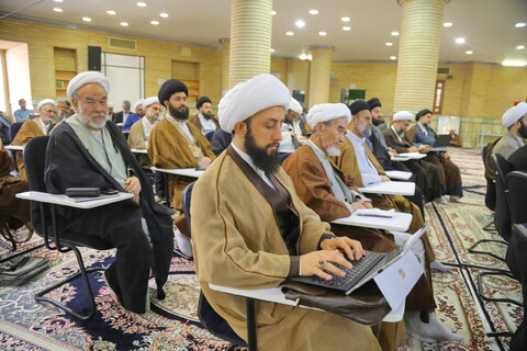 تصاویر / درس فقه بیمه آیت الله فاضل لنکرانی در ماه مبارک رمضان