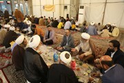 تصاویر/ مراسم افطاری در مصلای نماز جمعه پردیسان