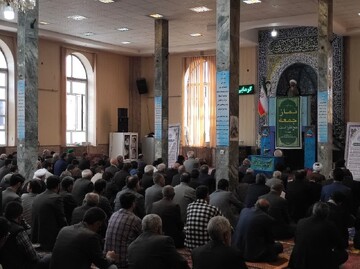 تصاویر/ اقامه نماز جمعه شهرستان چایپاره