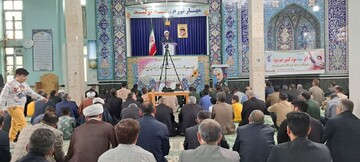 تصاویر / اقامه نماز جمعه بیله سوار