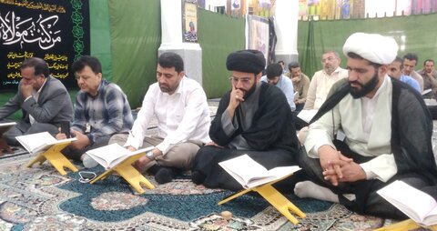 تصاویر/ محفل انس با قرآن با حضور قاری بین المللی در دیّر