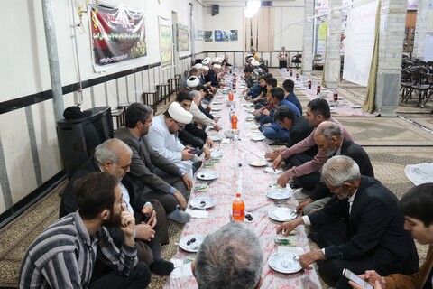 تصاویر/ افطاری وحدت و مقاومت در شهرستان پلدشت