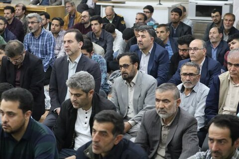 تصاویر/ آیین عبادی سیاسی نمالز جمعه اردبیل