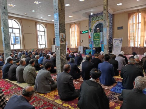 تصاویر/ اقامه نماز جمعه شهرستان چایپاره