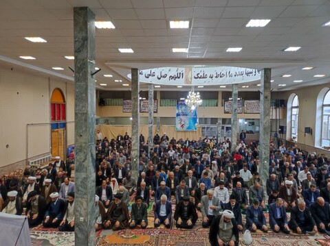 تصاویر/ اقامه نماز جمعه شهرستان چایپاره