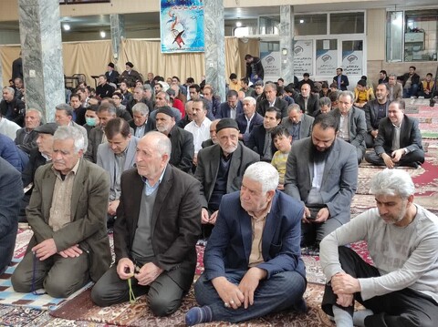 تصاویر/ اقامه نماز جمعه شهرستان چایپاره