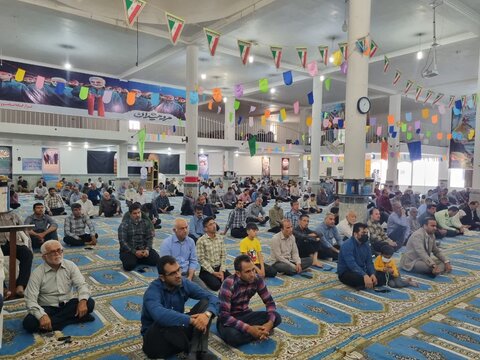 تصاویر/ نماز جمعه شهرستان پارسیان