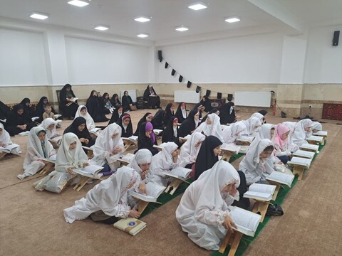 تصاویر/ جشن روزه اولی ها در مدرسه علمیه زینب کبری (س) ارومیه