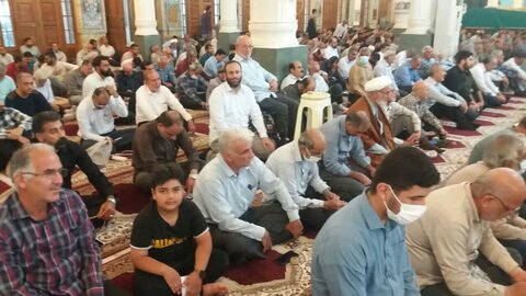 تصاویر/ نمازجمعه برازجان در آخرین روز ماه رمضان ۱۴۰۲