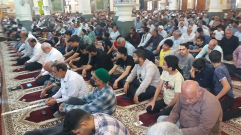 تصاویر/ نمازجمعه برازجان در آخرین روز ماه رمضان ۱۴۰۲