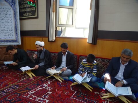 تصاویر/ آئین اختتامیه جمع خوانی قرآن کریم در شهرستان چهاربرج