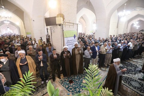 تصاویر/  آخرین نماز جمعه ماه رمضان ۱۴۰۲ در قزوین