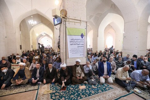 تصاویر/ آخرین نماز جمعه ماه رمضان ۱۴۰۲ در قزوین