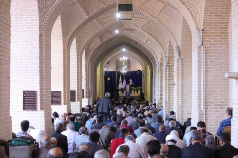 تصاویر/ آخرین نماز جمعه ماه رمضان ۱۴۰۲ در قزوین