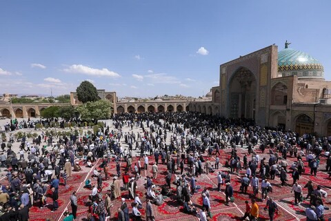 تصاویر/ آخرین نماز جمعه ماه رمضان ۱۴۰۲ در قزوین