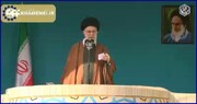 فیلم | خطبه اول نماز عید سعید فطر توسط رهبر معظم انقلاب