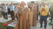 تصاویر/ نماز با شکوه عید فطر در برازجان