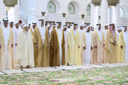 تصاویر/ اقامه نماز عید سعید فطر در امارات متحده عربی