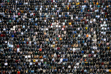 تصاویر/ اقامه نماز عید سعید فطر در حرم مطهر رضوی