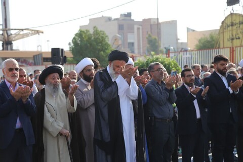 نماز عید سعید فطر در اهواز