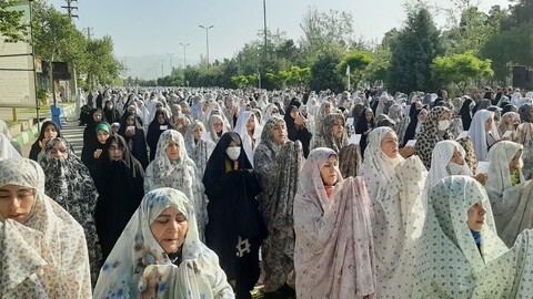 تصاویر/اقامه نماز عید سعید فطر شهرستان ساوجبلاغ