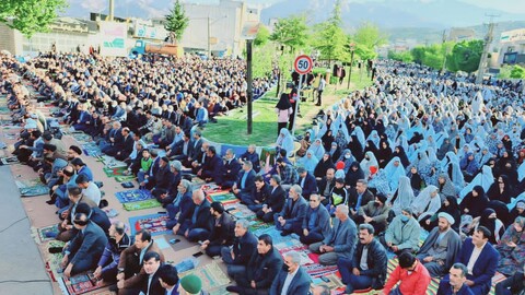 نماز عید فطر در یاسوج به روایت تصویر